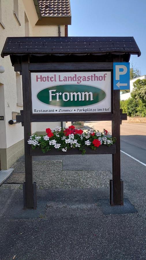 Hotel Landgasthof Fromm Untergruppenbach Экстерьер фото